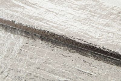 Текстильный материал "Диско"#1805 с покрытием РЕТ, 40гр/м2, 100% полиэстер, цв.2-серебро - купить в Ессентуках. Цена 444.86 руб.