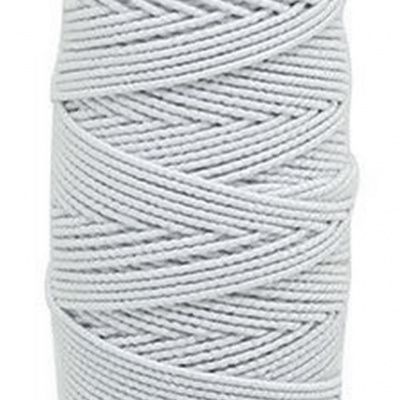 Нитка - резинка Спандекс 25 м (уп-10шт)-белые - купить в Ессентуках. Цена: 35.65 руб.