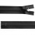 Молния водонепроницаемая PVC Т-7, 18 см, неразъемная, цвет чёрный - купить в Ессентуках. Цена: 21.20 руб.