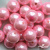 0404-00108-Бусины пластиковые под жемчуг "ОмТекс", 16 мм, (уп.50гр=24+/-1шт) цв.101-св.розовый - купить в Ессентуках. Цена: 44.18 руб.