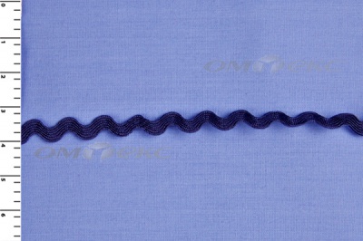 Тесьма плетеная "Вьюнчик"/т.синий - купить в Ессентуках. Цена: 48.03 руб.