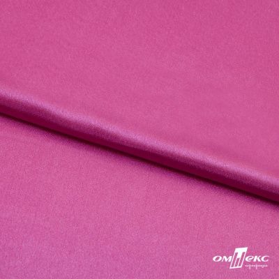 Поли креп-сатин 17-2627, 125 (+/-5) гр/м2, шир.150см, цвет розовый - купить в Ессентуках. Цена 155.57 руб.