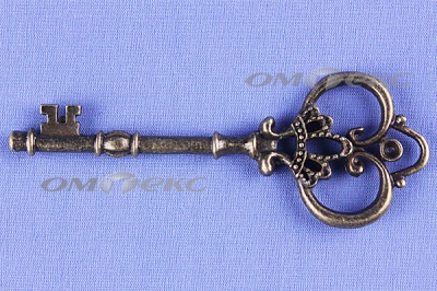 Декоративный элемент для творчества из металла "Ключ"8,5 см  - купить в Ессентуках. Цена: 26.66 руб.