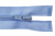 Спиральная молния Т5 351, 40 см, автомат, цвет св.голубой - купить в Ессентуках. Цена: 13.03 руб.