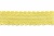 Тесьма кружевная 0621-1212А, шир. 45 мм/уп. 20+/-1 м, цвет 017-жёлтый - купить в Ессентуках. Цена: 1 033.32 руб.