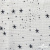 Ткань Муслин принт, 100% хлопок, 125 гр/м2, шир. 140 см, #2308 цв. 9 белый морская звезда - купить в Ессентуках. Цена 413.11 руб.
