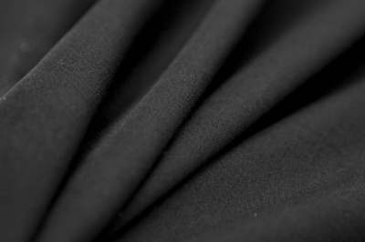 Костюмная ткань с вискозой "Флоренция", 195 гр/м2, шир.150см, цвет чёрный - купить в Ессентуках. Цена 502.24 руб.