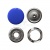 Кнопка рубашечная (закрытая) 9,5мм - эмаль, цв.168 - голубой - купить в Ессентуках. Цена: 4.77 руб.