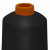 Нитки текстурированные кручёные, намот. 15 000 м, цвет чёрный - купить в Ессентуках. Цена: 237.24 руб.