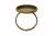 Заготовка для рукоделия металлическая фигурная для кольца 15мм - купить в Ессентуках. Цена: 7.44 руб.