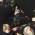 Плательная ткань "Фламенко" 3.1, 80 гр/м2, шир.150 см, принт растительный - купить в Ессентуках. Цена 239.03 руб.