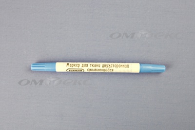 Маркер двухсторонний смывающийся для ткани RA-002 голубой - купить в Ессентуках. Цена: 207.84 руб.