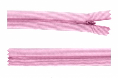 Молния потайная Т3 513, 60 см, капрон, цвет св.розовый - купить в Ессентуках. Цена: 10.13 руб.