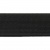Резинка 25 мм Тканая, 13,75 гр/п.м, (бобина 25 +/-0,5 м) - черная  - купить в Ессентуках. Цена: 11.67 руб.
