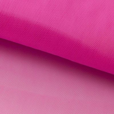 Фатин матовый 16-31, 12 гр/м2, шир.300см, цвет барби розовый - купить в Ессентуках. Цена 101.95 руб.