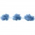 Тесьма плетеная "Рюш", упак. 9,14 м, цвет голубой - купить в Ессентуках. Цена: 45.87 руб.
