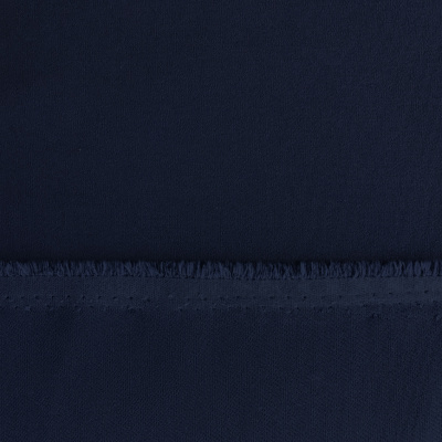 Костюмная ткань "Элис", 220 гр/м2, шир.150 см, цвет т.синий - купить в Ессентуках. Цена 308 руб.