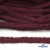 Шнур плетеный d-6 мм круглый, 70% хлопок 30% полиэстер, уп.90+/-1 м, цв.1070-бордовый - купить в Ессентуках. Цена: 588 руб.