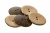 Деревянные украшения для рукоделия пуговицы "Кокос" #2 - купить в Ессентуках. Цена: 33.11 руб.